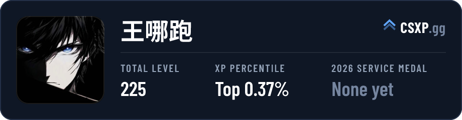csxp.gg badge for this player