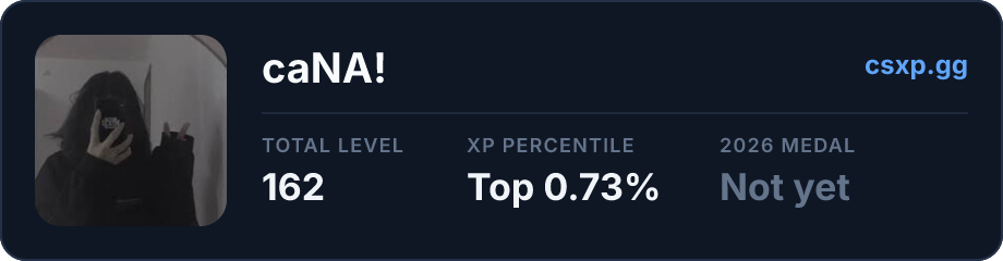 csxp.gg badge for this player