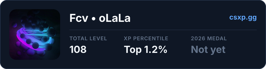 csxp.gg badge for this player