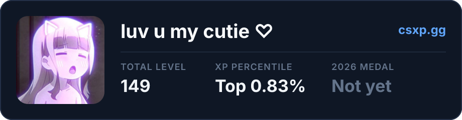 csxp.gg badge for this player