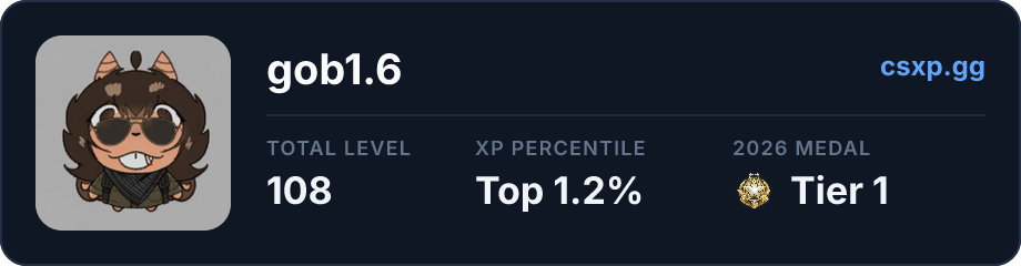 csxp.gg badge for this player