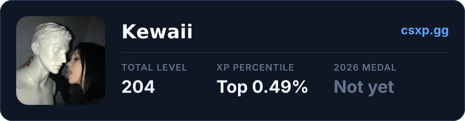 csxp.gg badge for this player