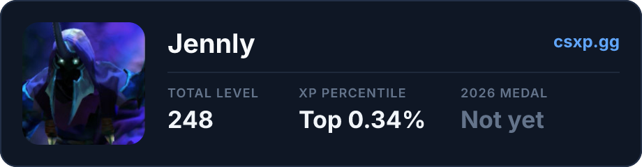 csxp.gg badge for this player