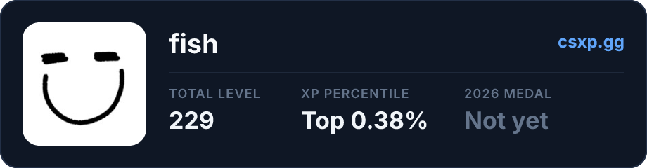 csxp.gg badge for this player