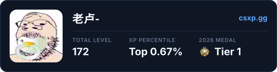 csxp.gg badge for this player