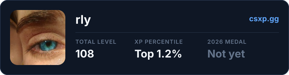 csxp.gg badge for this player
