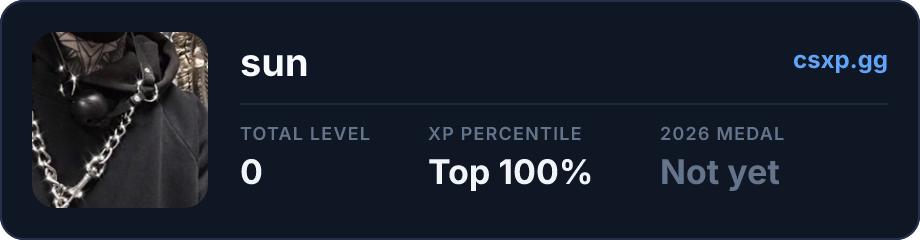 csxp.gg badge for this player