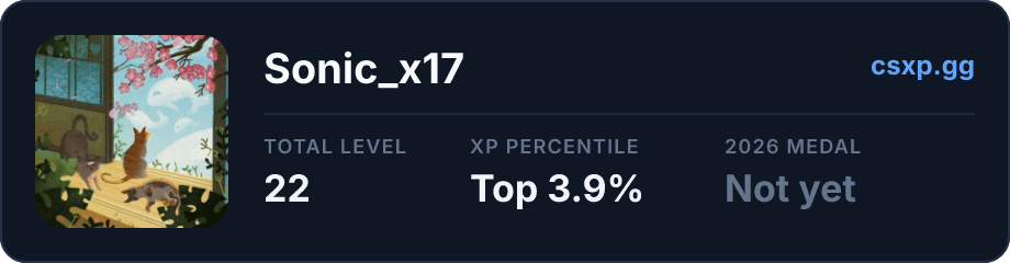 csxp.gg badge for this player