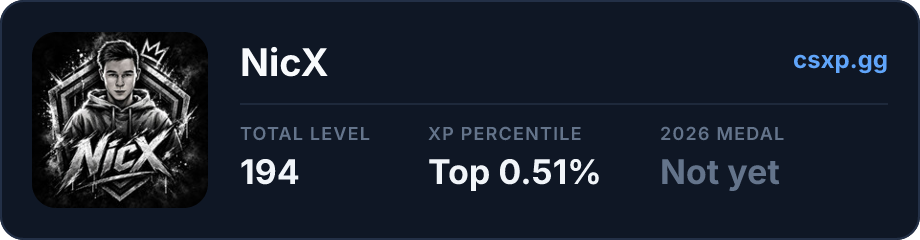 csxp.gg badge for this player