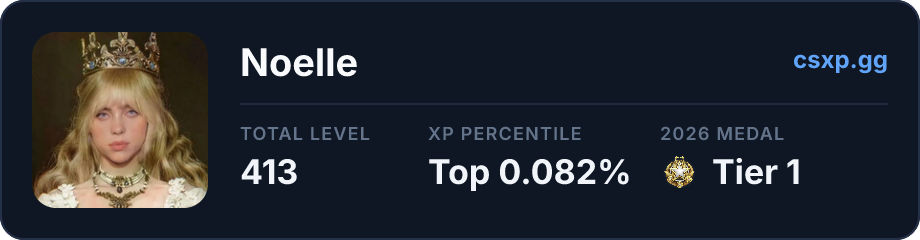 csxp.gg badge for this player