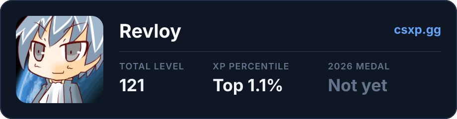 csxp.gg badge for this player