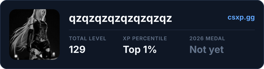 csxp.gg badge for this player