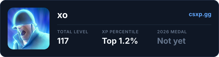 csxp.gg badge for this player