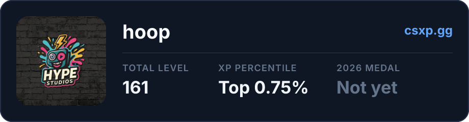 csxp.gg badge for this player