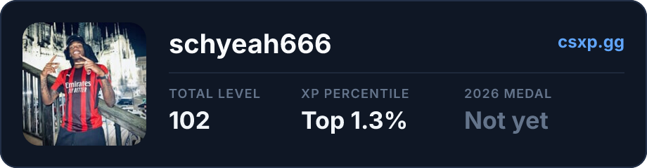 csxp.gg badge for this player
