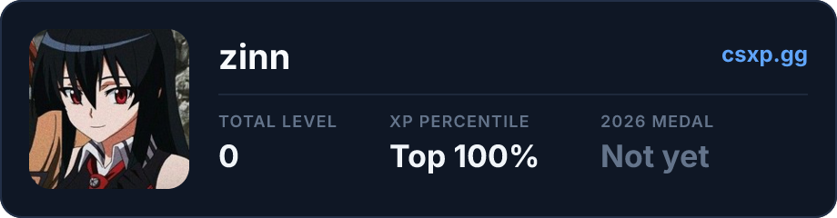 csxp.gg badge for this player