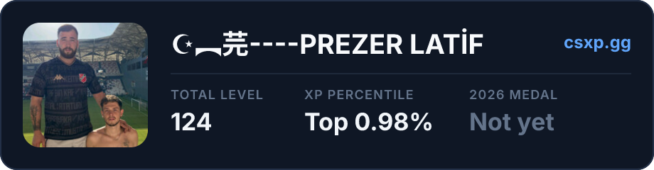 csxp.gg badge for this player