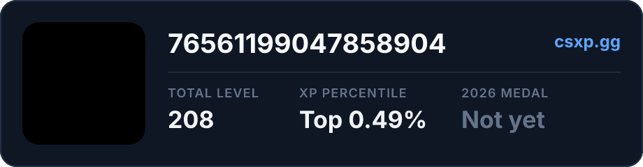 csxp.gg badge for this player