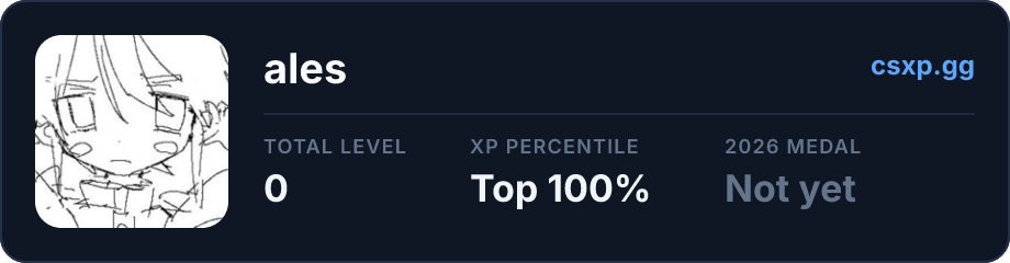csxp.gg badge for this player