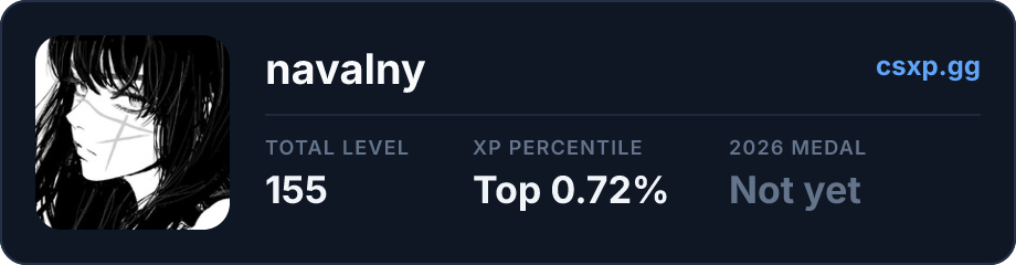 csxp.gg badge for this player