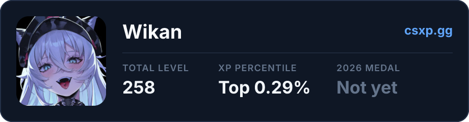 csxp.gg badge for this player