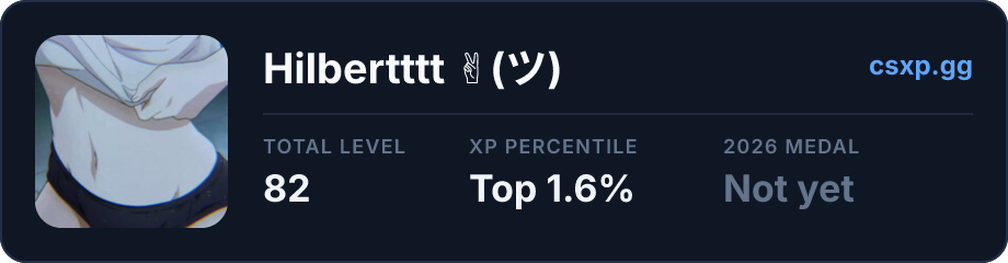 csxp.gg badge for this player