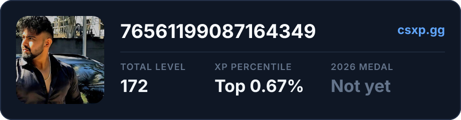 csxp.gg badge for this player