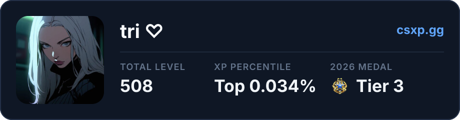 csxp.gg badge for this player
