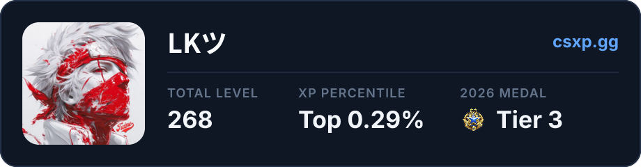 csxp.gg badge for this player