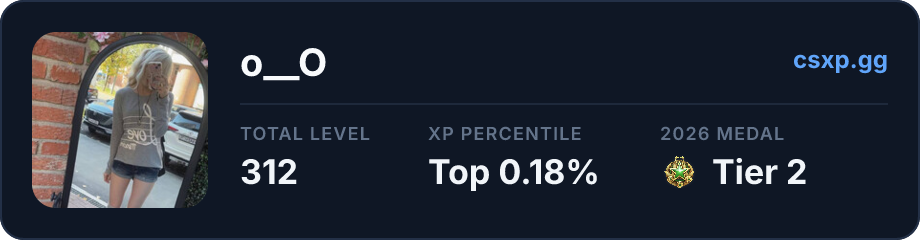 csxp.gg badge for this player