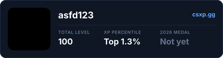 csxp.gg badge for this player