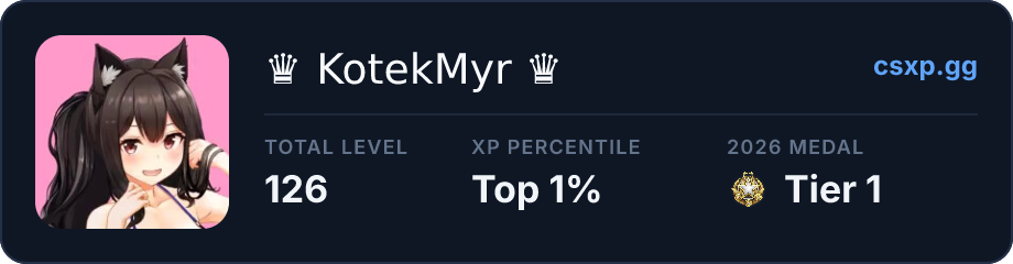 csxp.gg badge for this player