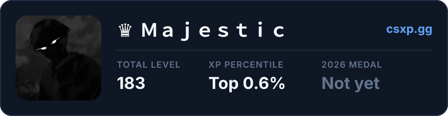 csxp.gg badge for this player