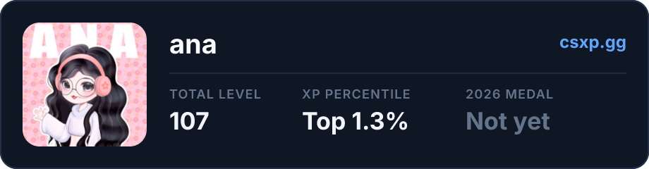 csxp.gg badge for this player