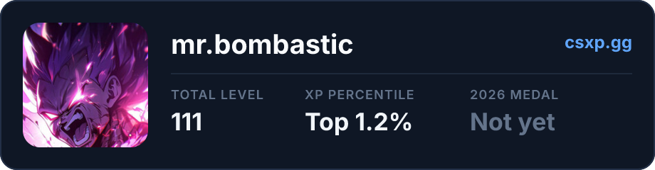 csxp.gg badge for this player