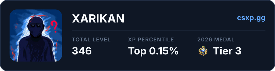 csxp.gg badge for this player