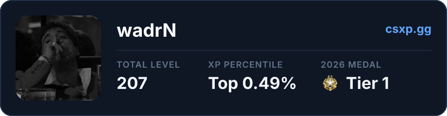 csxp.gg badge for this player