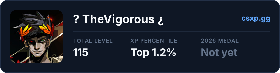 csxp.gg badge for this player