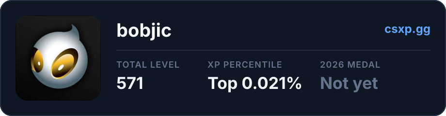 csxp.gg badge for this player
