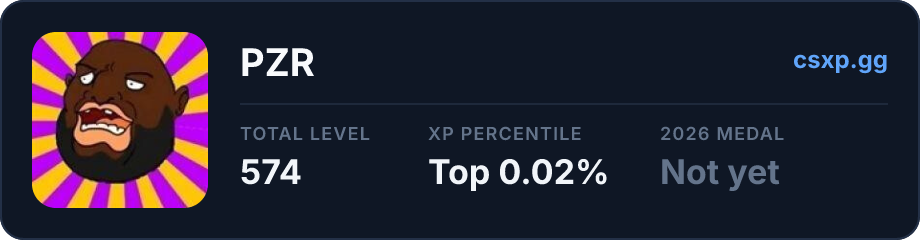 csxp.gg badge for this player