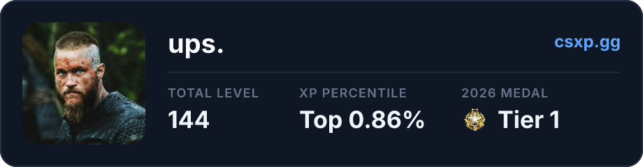 csxp.gg badge for this player