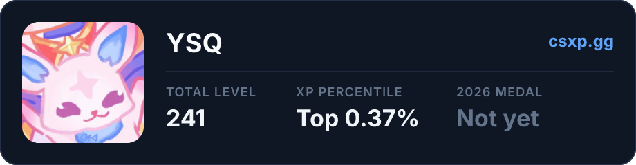 csxp.gg badge for this player