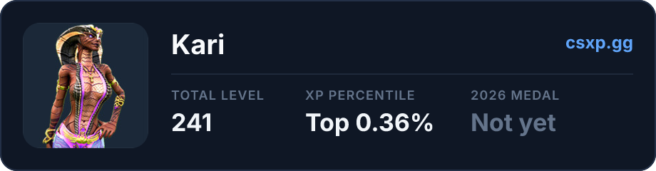 csxp.gg badge for this player
