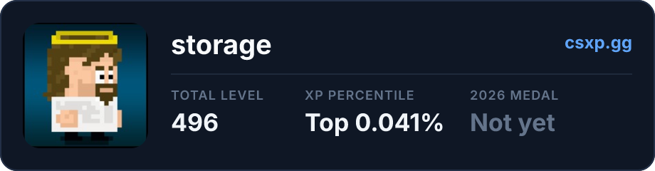 csxp.gg badge for this player