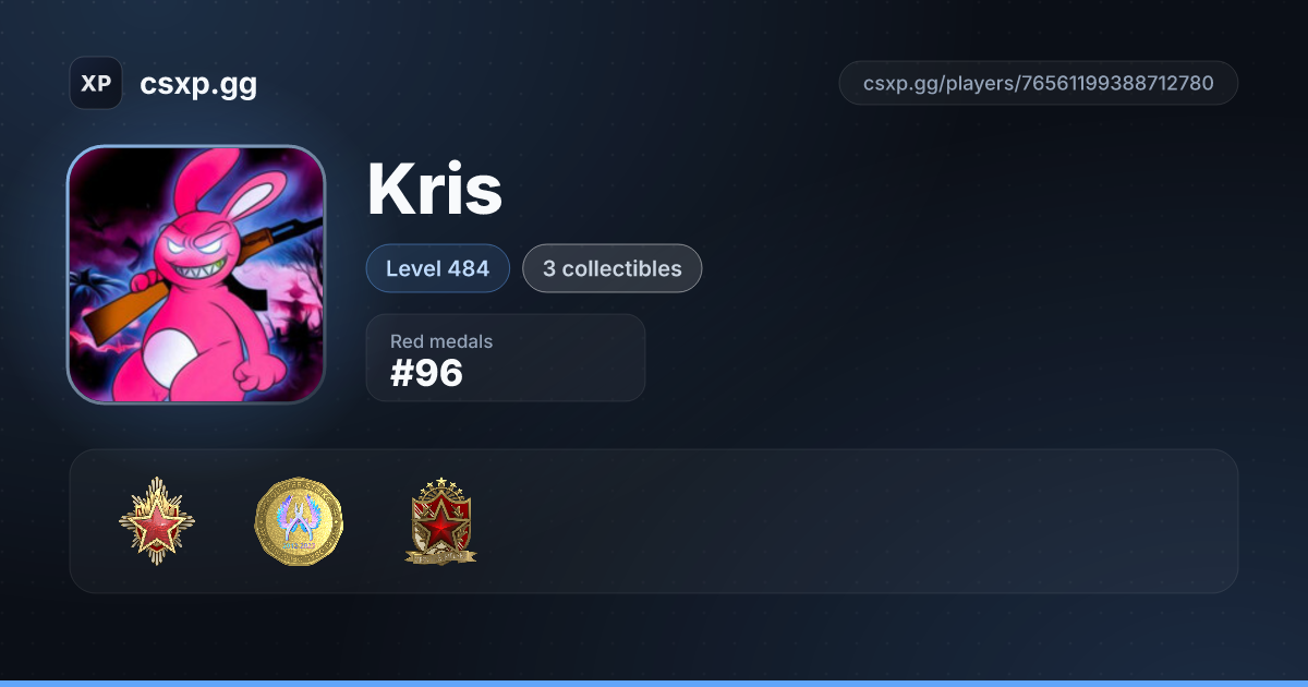 Profile Kris | csxp.gg