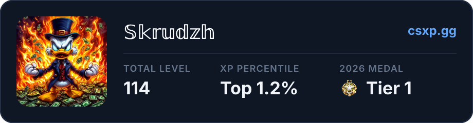 csxp.gg badge for this player