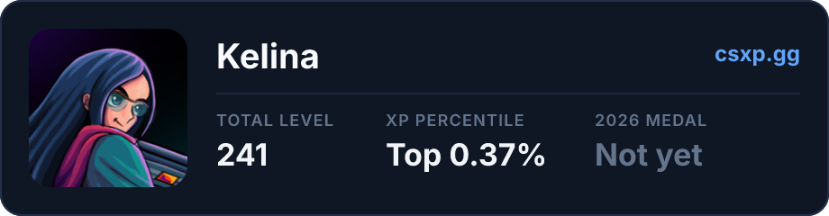 csxp.gg badge for this player