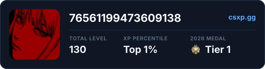 csxp.gg badge for this player