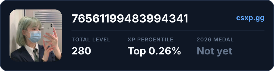 csxp.gg badge for this player
