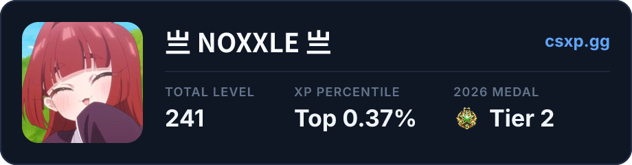 csxp.gg badge for this player